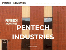 Tablet Screenshot of pentechind.com